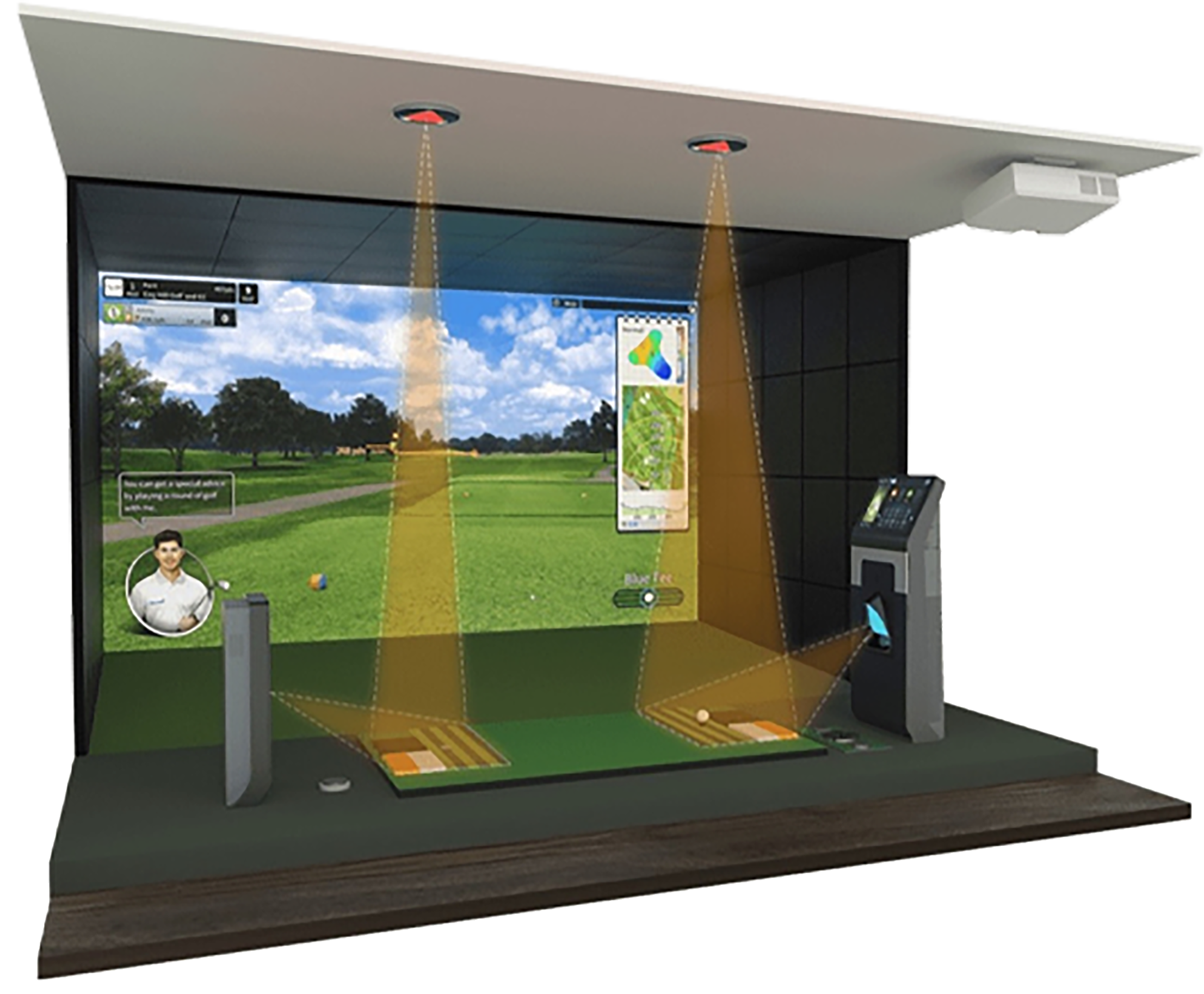 Golf simulator technology